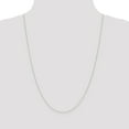 thumbnail image 2 of 14K White Gold Carded Curb Chain 18 Inch, 2 of 6