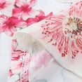 thumbnail image 5 of VKEKIEOWomens Dresses Clearance Under $5.00,Clearance Clothes Under $ 5.00,V-Neck Off the Shoulder Sleeveless Printed Pink L, 5 of 8