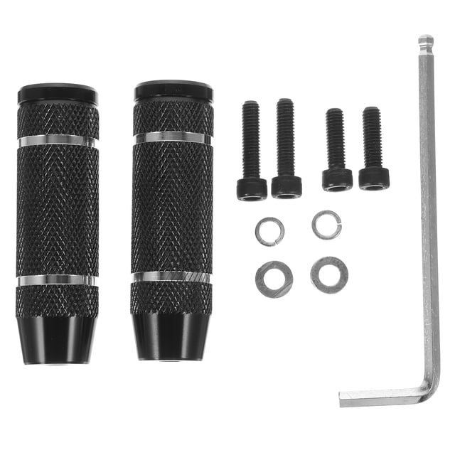 Shisuyan 2 Pcs Bicyclettes en Acier Inoxydable pour Vélo, Axe de Siège Cylindrique Robuste