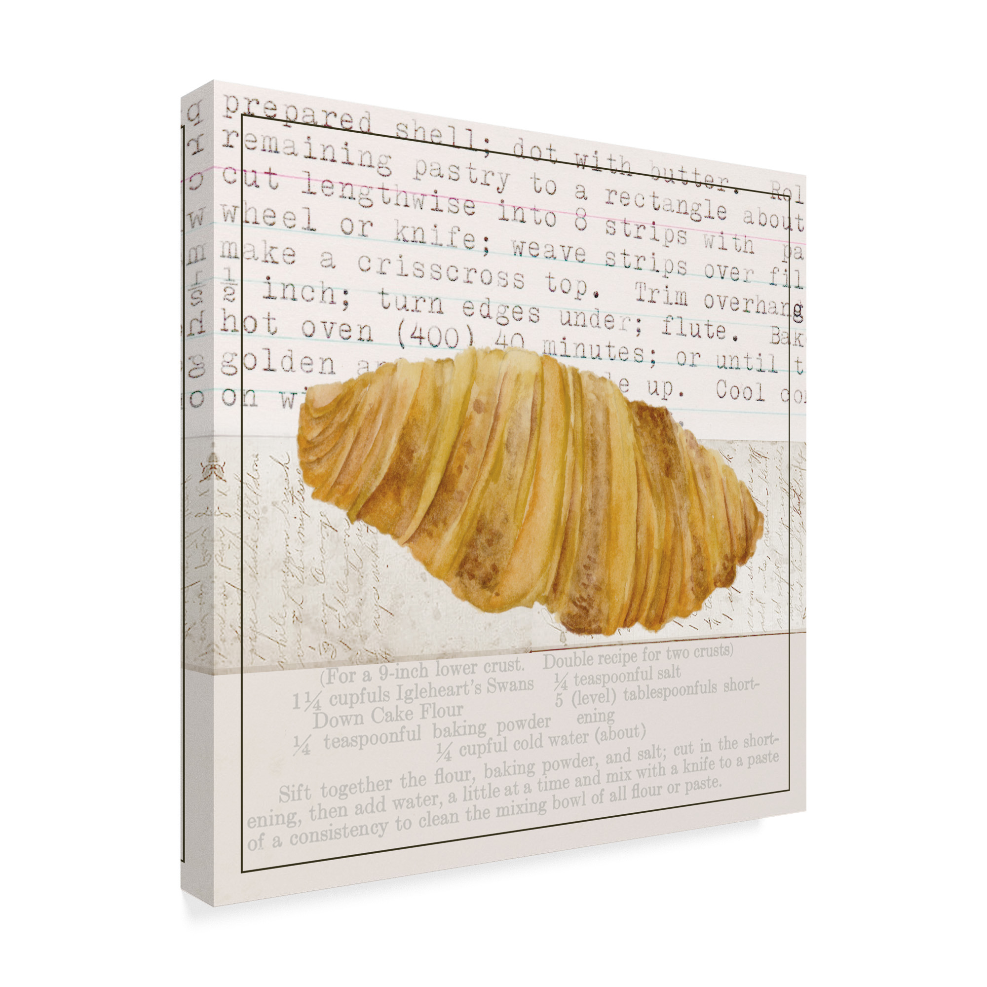Trademark Fine Art 'Sweet Tooth Pastries III' Canvas Art by Melissa Wang