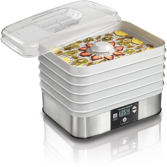 Hamilton Beach 5 Shelf Digital Food Dehydrator | Model# 32100
