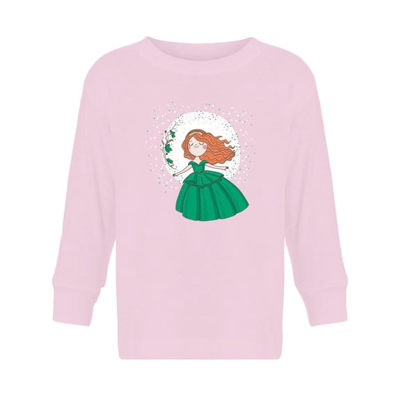 Princess With Green Dress Long Sleeve Toddler -Image by Shutterstock, 2 Toddler