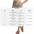 thumbnail image 2 of KIHOUT Women's Solid Color Knee-Length Casual Yoga Shorts Elastic Drawstring Waist Side Pockets Plus Size Athletic Lounge Shorts, 2 of 8