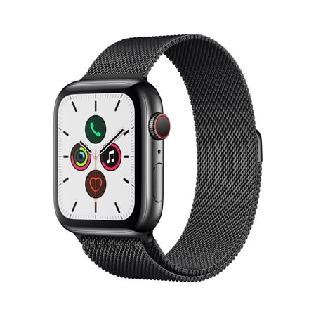 UPC 190199278264 product image for Apple Watch Series 5 GPS + Cellular, 44mm Space Black Stainless Steel Case with  | upcitemdb.com