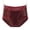 Red, variant on Women's Seamless Briefs Stripe Mesh Panties Cotton Liner Comfortable Bikini Bottom High Waist Tummy Control Full Coverage Breathable Underwear Underwear No Show Lower Belly Shapewear
