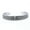 Silver, variant on Thor's Hammer Bracelets For Men Women Paracord Amulet Runes Bangles Jewelry-Silver