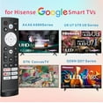thumbnail image 2 of Nrdde 2025 Newest Model Hisense TV Remote Control Replacement Remote with Voice Control and Bluetooth for Hisense Smart Google TV, Android, 2 of 5