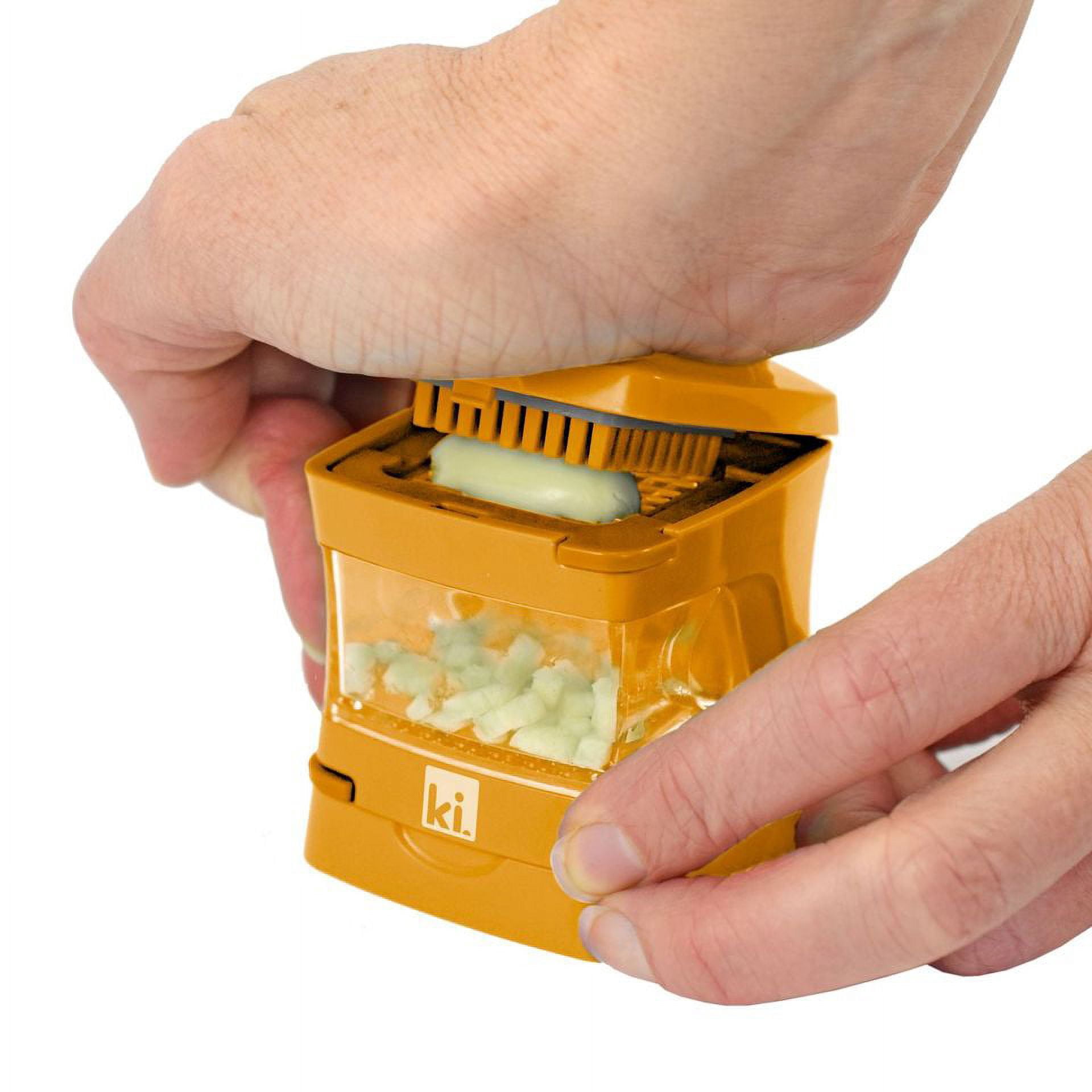 Kitchen Innovations Garlic-A-Peel - Honey - Mini Garlic Chop