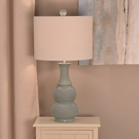 Ceramic Wave Table Lamp - Double Gourd Ceramic Table Lamp