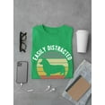 thumbnail image 3 of Easily Distracted By Corgis T-Shirt Men -Image by Shutterstock, Male 3X-Large, 3 of 4