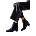 thumbnail image 3 of Dorothy Perkins - Botas Chelsea Maia Tacón Cuadrado para Mujer (Negro), 3 of 3