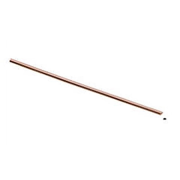 COPPER WIRE- 16GA HALF ROUND HALF HARD- 10FT