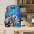 thumbnail image 5 of Easygdp Sea Turtle Swims Clear Backpack, Transparent Bookbag for School for Women Men, Capacity Clear Bag for College, Travel, 5 of 7