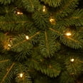 thumbnail image 4 of 9 ft. Pre-Lit Feel Real® Artificial Downswept Douglas® Fir Pencil Slim Christmas Tree, Green, Clear Lights, Includes Stand, 4 of 6