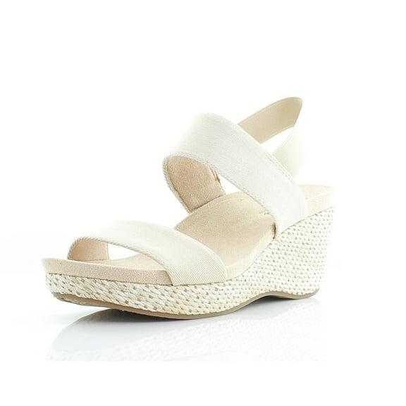 LifeStride Womens Delta Wedge Sandal Almond Milk 7 M