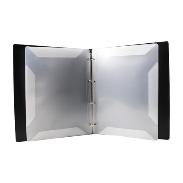 Carpeta de música Carpeta de almacenamiento de de papel Protectores transparentes portátiles Carpeta de música Carpeta de A4