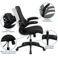 thumbnail image 4 of Flash Furniture Stiles Work From Home Kit - Adjustable Computer Desk, Ergonomic Mesh Office Chair and Locking Mobile Filing Cabinet with Side Handles, 4 of 11