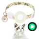 thumbnail image 1 of Cat Collar- Fluorescence Small Daisy Airtag Cat Collar Waterproof Airtag Holder Safety Buckle,Anti Strangling Cat Collar,Personalized Cat Collar, 1 of 5