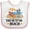 White and Pink, variant on Inktastic Beach Vacation Florida California Boys or Girls Baby Bib