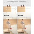thumbnail image 3 of 4 Pieces Push Open Closet Magnet Closet Door For Cabinet Drawer Magnetic Locking System Door Push Lock, 3 of 5