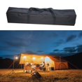 thumbnail image 6 of New Hiking Picnic Camping Waterproof Large Capacity Canvas Tent Storage Bag Tent Swag Storage Pouch Canopy Pole Bag Picnic Handbag 120X20X20CM, 6 of 8