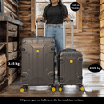 thumbnail image 4 of Set 2 Maletas De Viaje Grande Jony 25 Kgs Y 10kg Carry On Con Candado Y Ruedas 360, 4 of 5