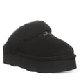 thumbnail image 2 of BEARPAW Women's Retro Loki Black/Black Size 10 | Soft Lightweight Indoor & Outdoor Slippers | Comfortable Footwear for Women, 2 of 8