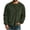 Army Green, variant on fatyb Men's Corduroy Sweatshirt Crewneck Casual Long Sleeve Fall Winter Fashion Pullover Tops with Pocket