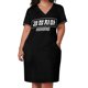 thumbnail image 2 of Highgrnd-vestido negro holgado con bolsillos para mujer elegante vestido de fiesta vestido de gala, 2 of 6