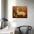 thumbnail image 4 of COMIO Wood Signs White Rabbit Inn Wooden Hanging Sign Plaque Rustic Wall Art Decor For Home Decoration, 4 of 5