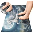 thumbnail image 4 of Coolnut Unicorn Kitchen Mat Soft and Absorbent Bath Mats for Bathroom Non Slip Quick Dry Shaggy Bath Carpet Machine Wash for Kitchen Bathroom Shower 39x20 in Home Decor, 4 of 7