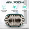 thumbnail image 3 of Space Heater 800W PTC Ceramic Electric Heater Quiet Small Portable Fast Safety Heating, 3 of 5