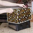 thumbnail image 3 of ZUXONGSY Ghost Pumpkin Toster Cover 2 Slice Soft Appliance Cover and Dust Cover Wide Slot with Top Hook Quilted Toaster Appliance Dust-Proof Cover Halloween Decor, 3 of 7