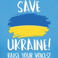 thumbnail image 3 of CafePress - Save Ukraine Raise Your Voices Women's Dark T Shir - Women's Traditional Fit Dark T-Shirt, 3 of 4