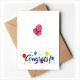 thumbnail image 1 of Sobre de la Carta de felicitación de la tarjeta de matrimonio, 1 of 4