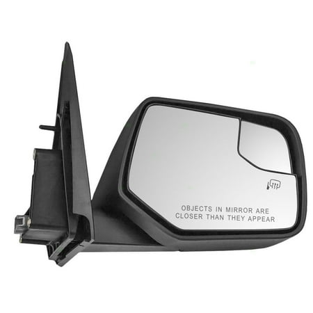 Aftermarket Side View Mirrors - Passengers Power Side View Mirror Blind Spot Glass Ready-to-Paint Replacement for Ford Mercury SUV AL8Z17682DAPTM, Brand new aftermarket replacement By AUTOANDART