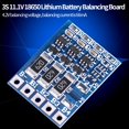 thumbnail image 3 of HUGFEGWE Battery Charging Module,Balance Module,3S 11.1V Li ion 12.6V Li Polymer Battery Charging Balance Module BMS Equilibrium Board for Lithium Battery Charging,4.2V 66mA CJB91-31193, 3 of 9