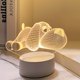 thumbnail image 3 of Lampara de Luz Led 3D, Lámpara de Noche de Luces de 3 Modo Iluminación con Interruptor y Enchufe USB Creativo, para Dormitorio,Regalos, Parejas, Bodas, Fiestas, Cumpleaños (Perro) XianweiShao  8390611987459, 3 of 5