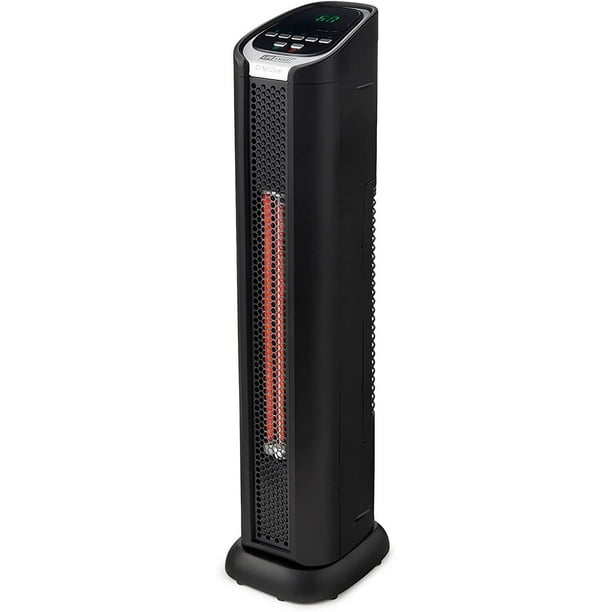 Lifesmart 24In. Infrared PTC Oscillating Tower Heater with Remote
