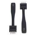 thumbnail image 1 of 3Pcs Prong Punch Tool Set Fast Punching Various Sizes High Strength Professional Design DIY Leather Row Punch Tool4mm, 1 of 3
