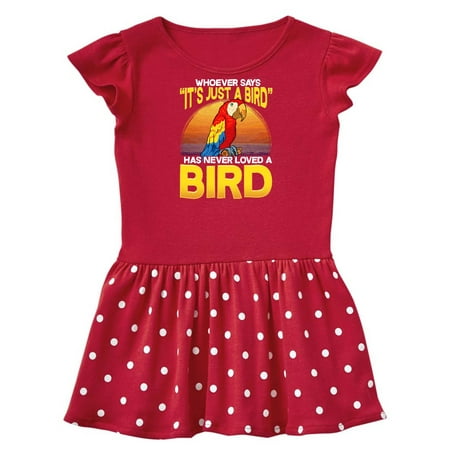 

Inktastic Parrot Funny Bird Lover Gift Gift Baby Girl Dress