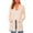 Beige, variant on BLTIBY Womens Cardigan Jacket Winter Autumn Solid Color Open Front Long Sleeve Sweater Casual Trendy Lightweight Coat with Pockets Wine XL