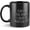 C73, variant on Tears Of The People I Beat At Trivia, Black Mug 11 Ounces Funny Black Mug - Cute Coffee And Tea Mug - Ceramic Coffee Mugs For Women And Men