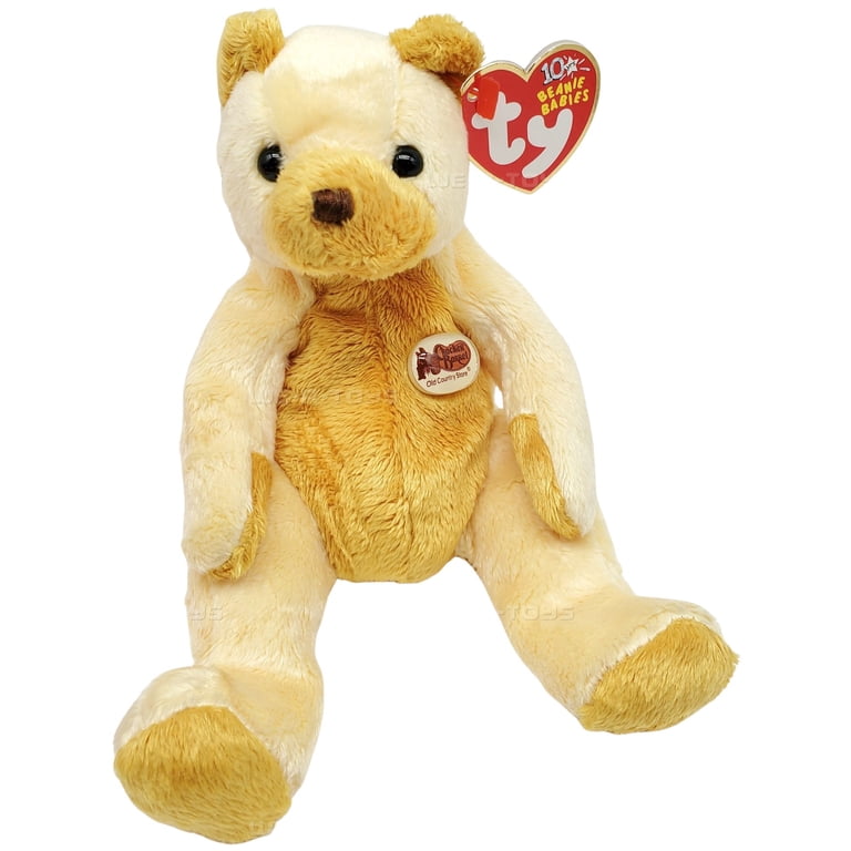 Ty Beanie Babies Cornbread the Bear - Cracker Barrel Exclusive