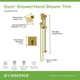 thumbnail image 7 of Symmons S3698BBZ15TRM Duro Hydromersion Pressure Balanced Shower System - Bronze, 7 of 7