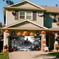 thumbnail image 4 of Halloween Garage Door Cover 16x7 FT - Spooky Outdoor Scary Decor Banner for Home, Yard, Party Wall, Window Indoor Holiday Decoration, 4 of 4