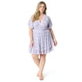 thumbnail image 5 of Jessica Simpson Women's Plus Oakleigh Baby Doll Peplum Top, Sizes 0X-5X, 5 of 5