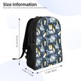 thumbnail image 4 of Easygdp Penguin Arctic Adventure Mochila Versátil y Elegante: Comodidad, Almacenaje y Durabilidad para la Universidad, Trabajo, Viajes y Uso Diario, 4 of 8