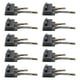 thumbnail image 5 of 10 terminales de conexión digital para modelismo ferroviario en escala HO 1:87, accesorios Gris, 5 of 9