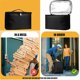 thumbnail image 5 of 10L Large Capacity Picnic Bag, Outdoor Camping Portable Lunch Box, Car Refrigeration Waterproof Insulation Bag Black, 5 of 5